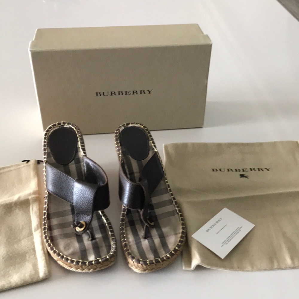 Burberry sandals